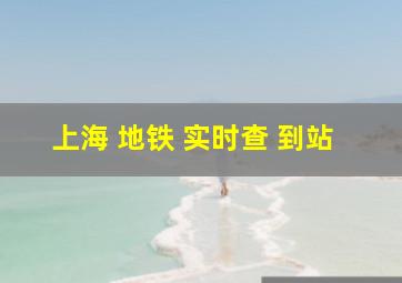 上海 地铁 实时查 到站